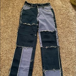 Amazon patterned jeans